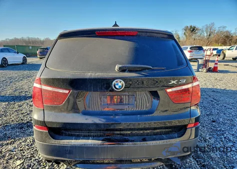 2011 BMW X3 xDrive28I from USA, damaged, VIN 5UXWX5C55BL700445